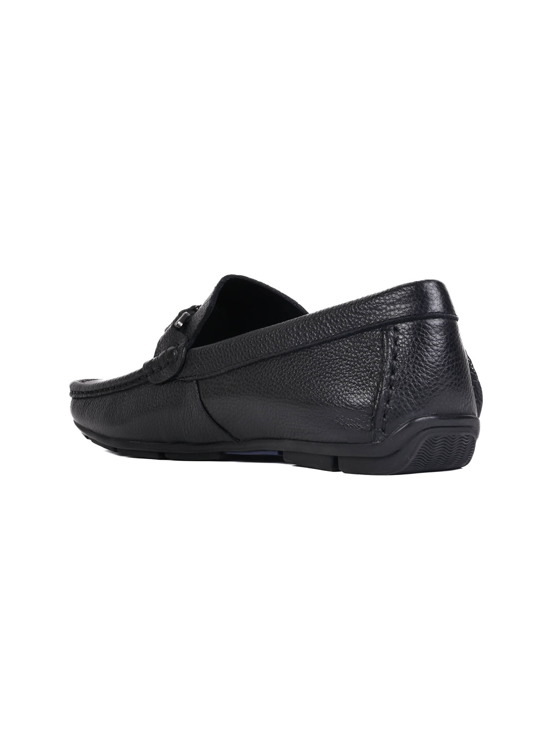 Men, Men Footwear, Black Driving Shoes