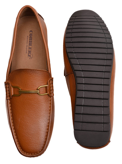 Men, Men Footwear, Tan Loafers