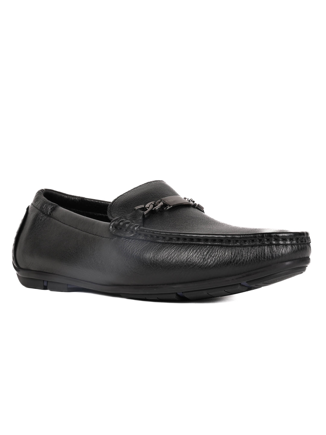 Men, Men Footwear, Black Driving Shoes