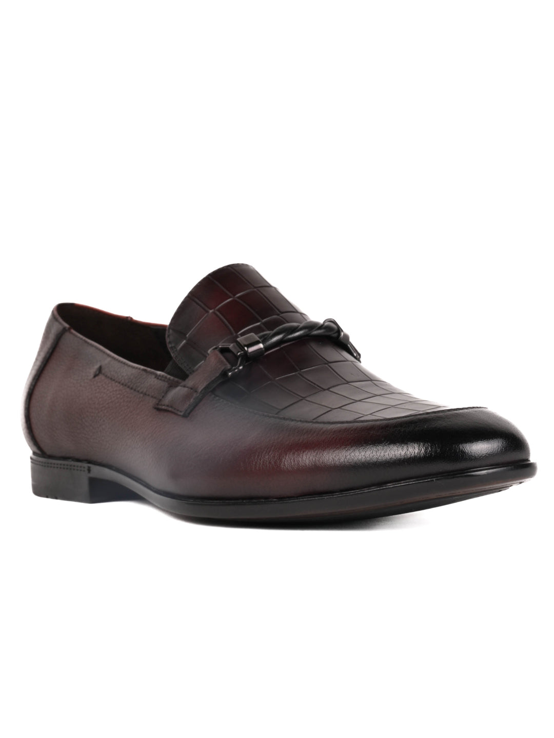 Men, Men Footwear, Maroon Loafers