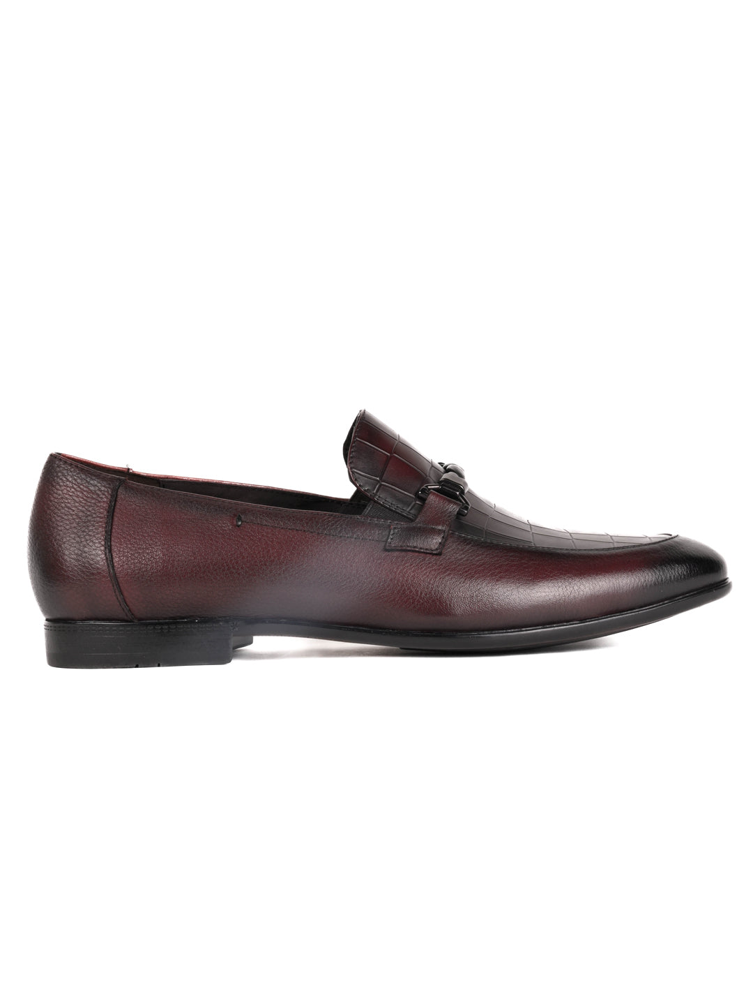 Men, Men Footwear, Maroon Loafers