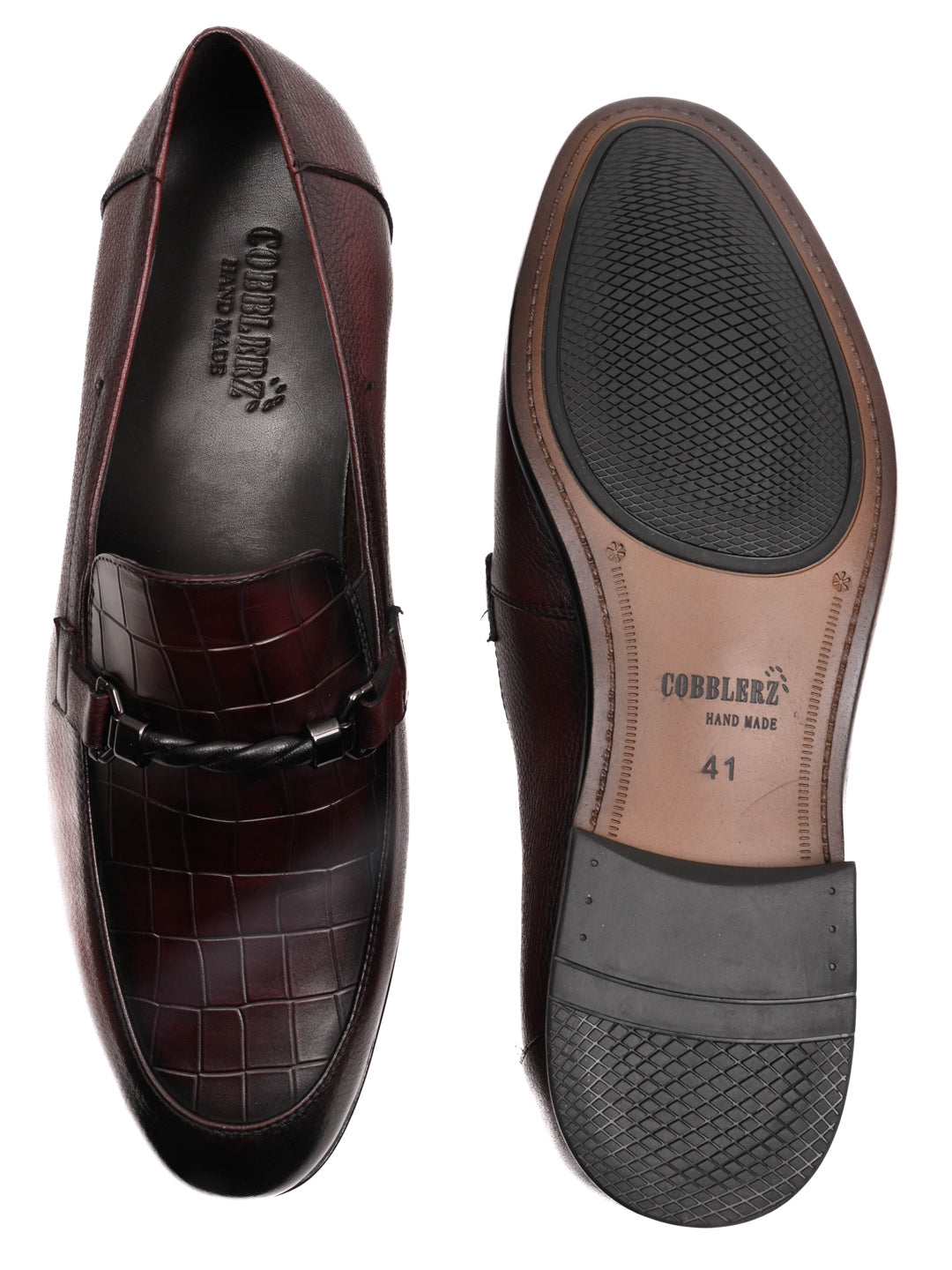 Men, Men Footwear, Maroon Loafers