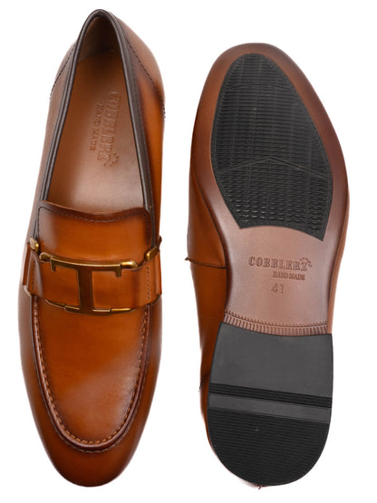 Men, Men Footwear, Tan Loafers