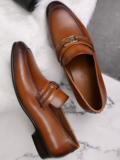 Men, Men Footwear, Tan Loafers