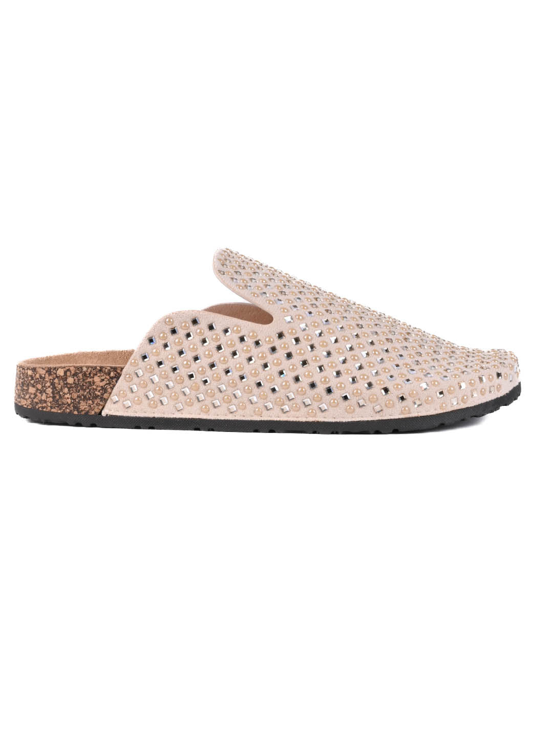 Women, Women Footwear, Beige Mules