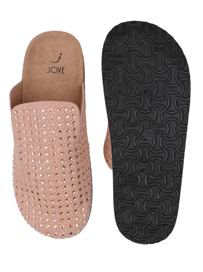 Women, Women Footwear, Pink Mules