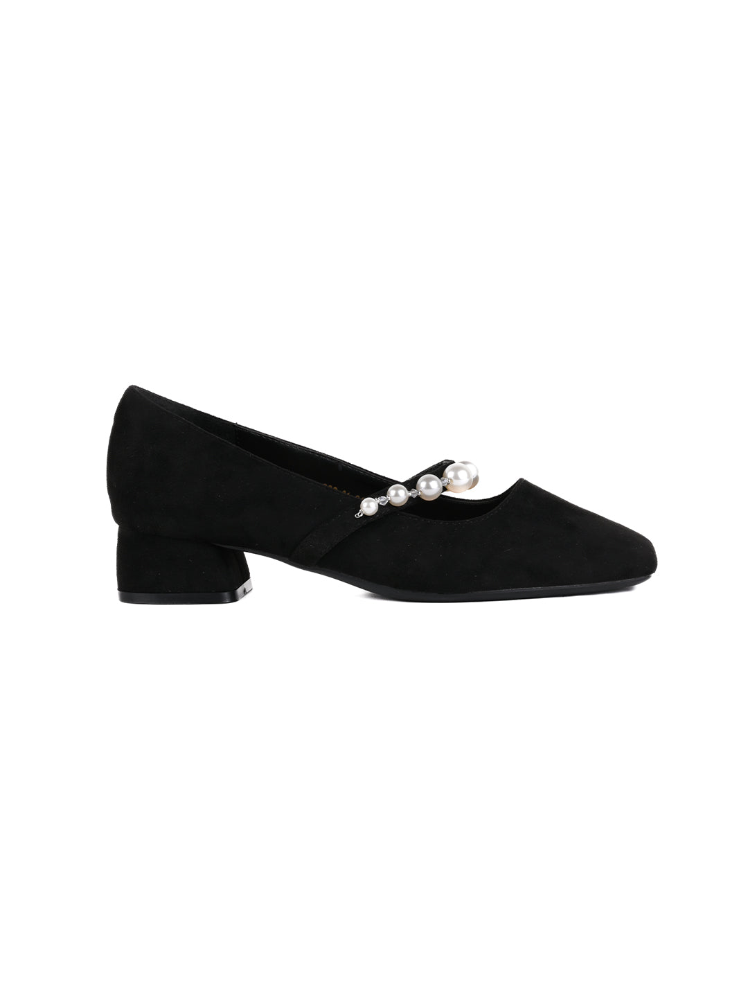 Women, Women Footwear, Black Ballerinas