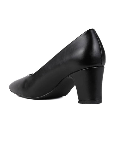 Women, Women Footwear, Black Pumps