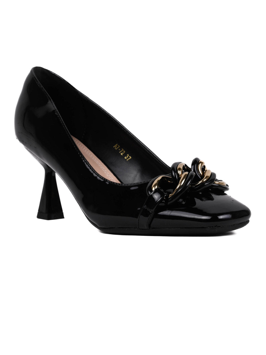 Women, Women Footwear, Black Pumps