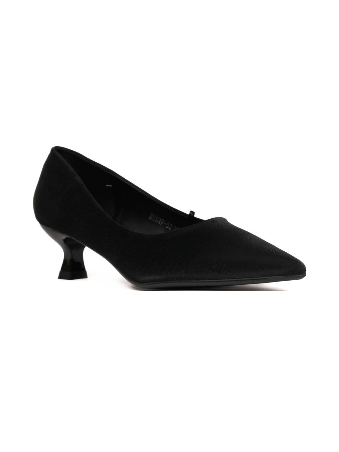 Women, Women Footwear, Black Pumps