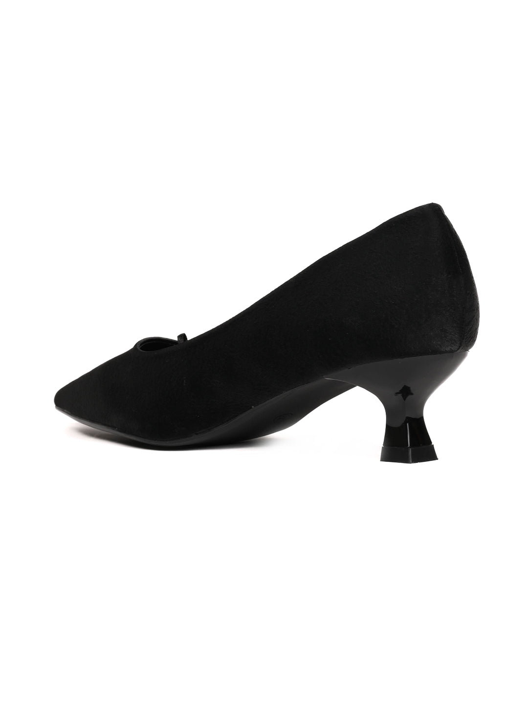 Women, Women Footwear, Black Pumps