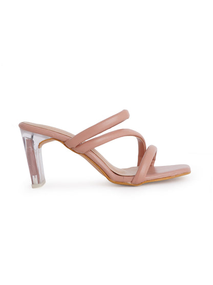 Footwear, Women Footwear, Peach Sandals