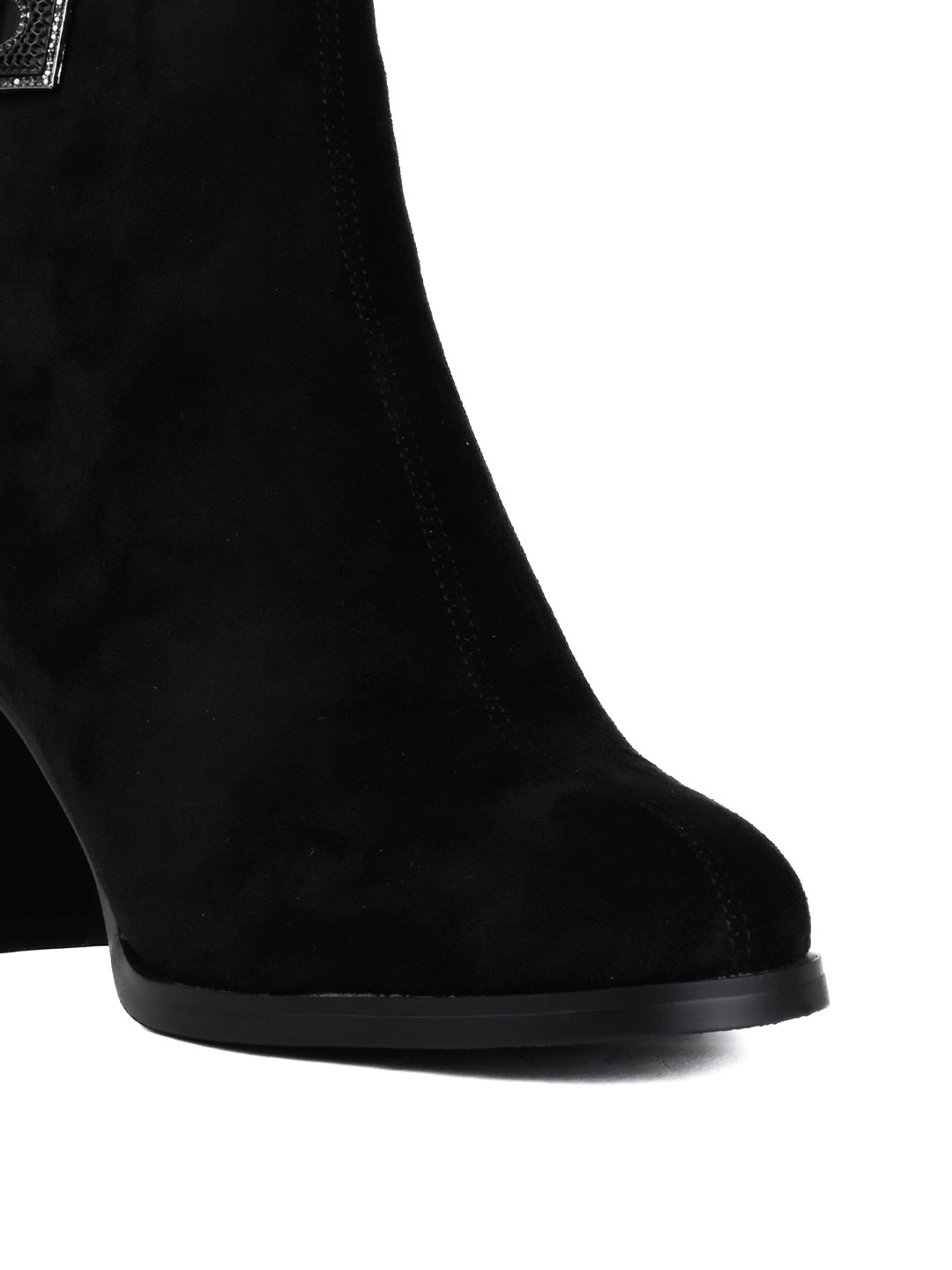 Women, Women Footwear, Black Boots