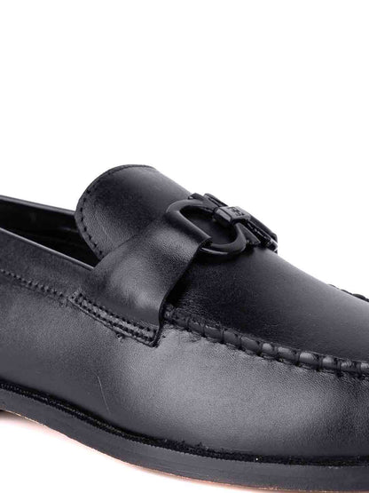 Footwear, Men Footwear, Black Formal Loafers