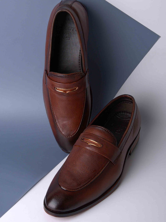 Footwear, Men Footwear, Brown Formal Loafers