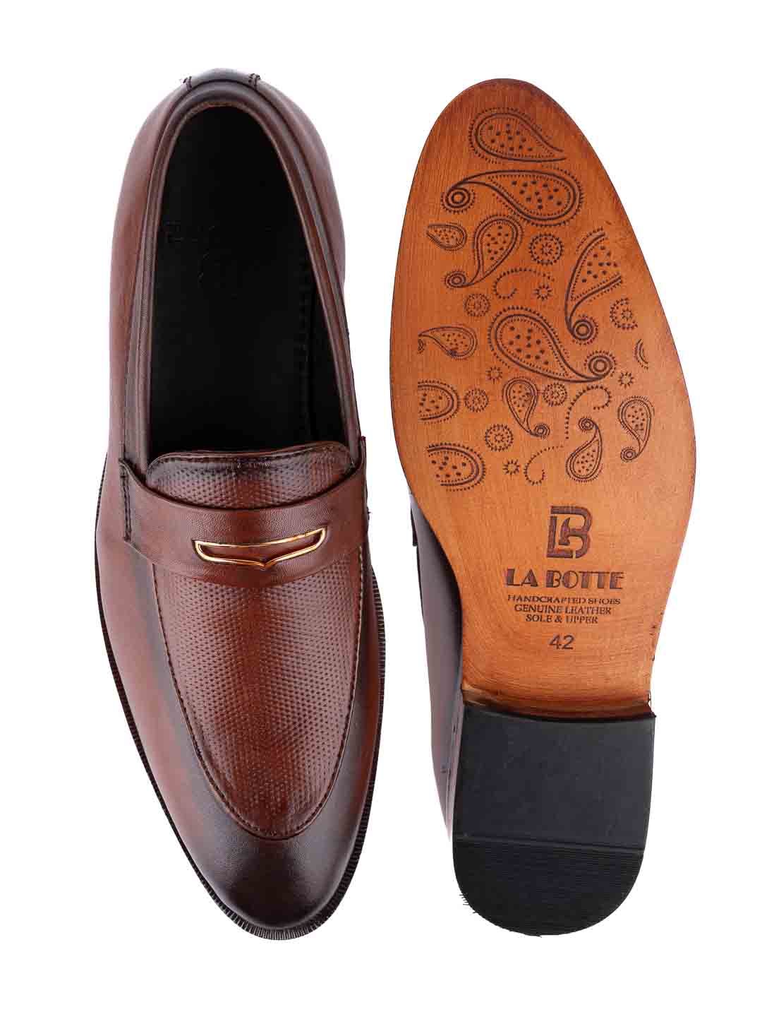 Footwear, Men Footwear, Brown Formal Loafers