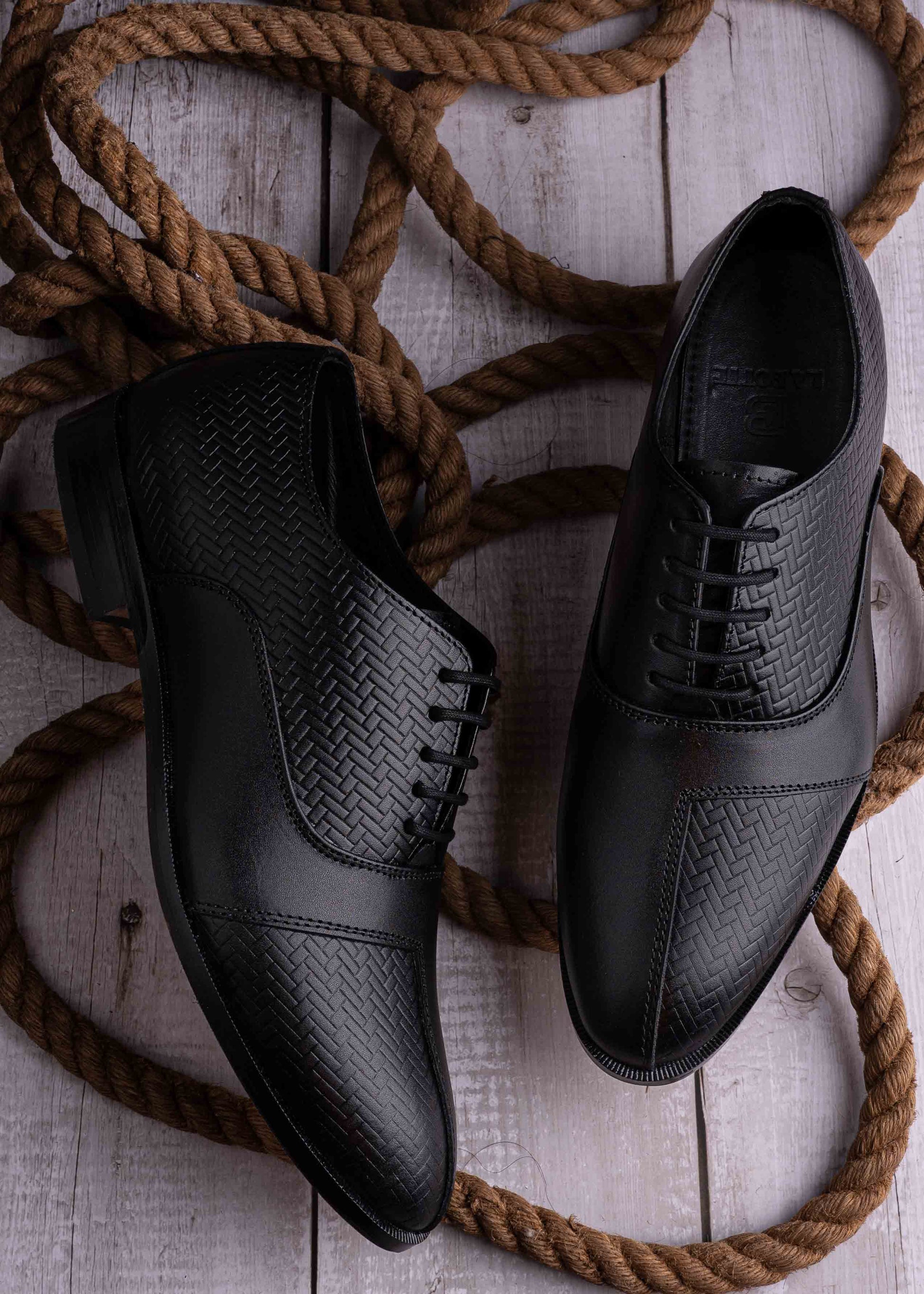  Footwear, Men Footwear, Black Oxfords