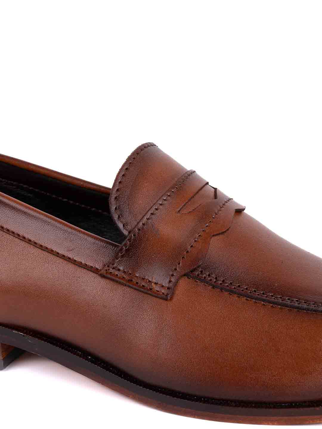 Footwear, Men Footwear, Tan Formal Loafers