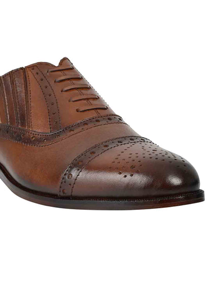 Footwear, Men Footwear, Brown Oxford Shoes