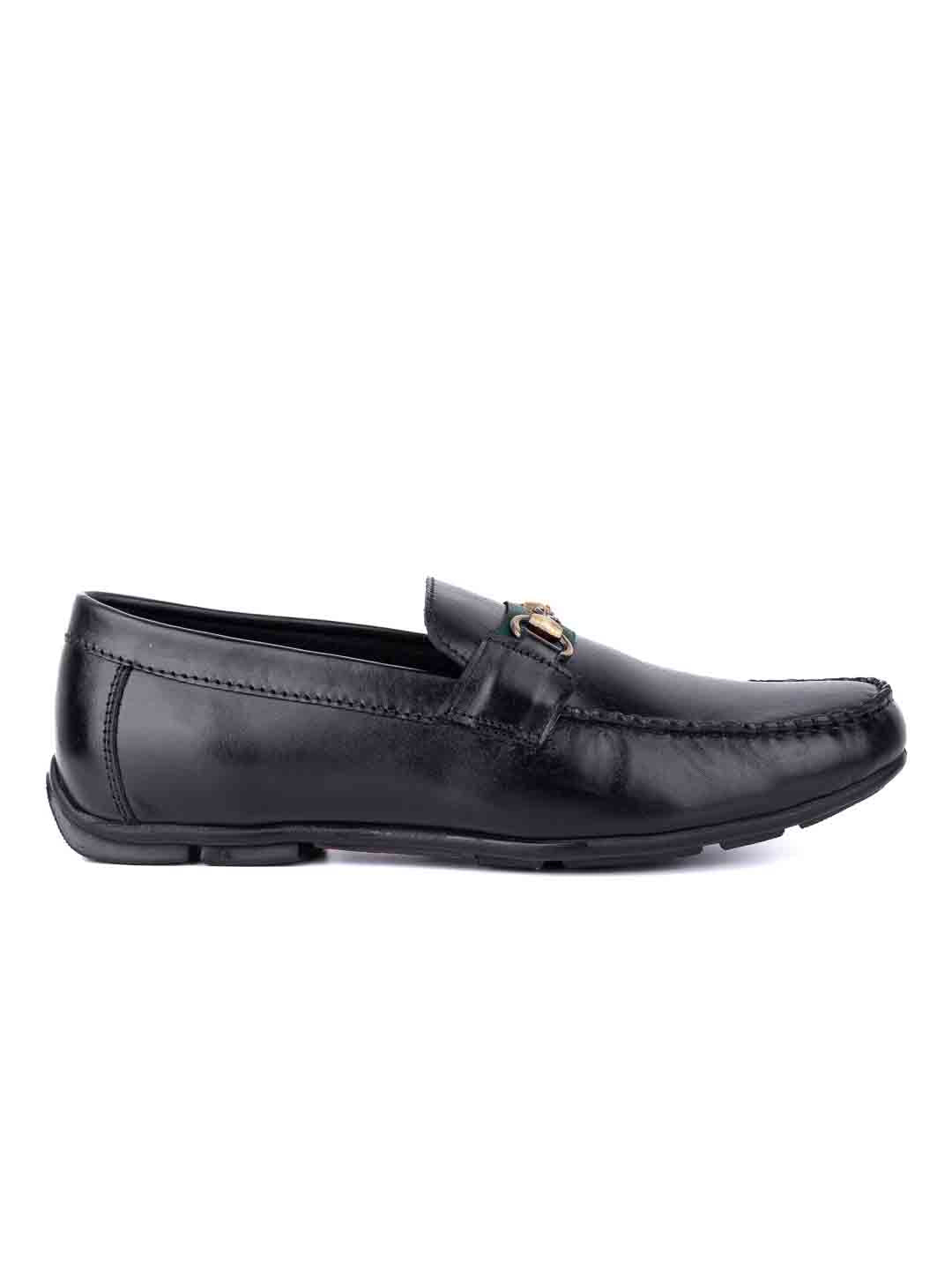 Footwear, Men Footwear, Black Driving Shoes