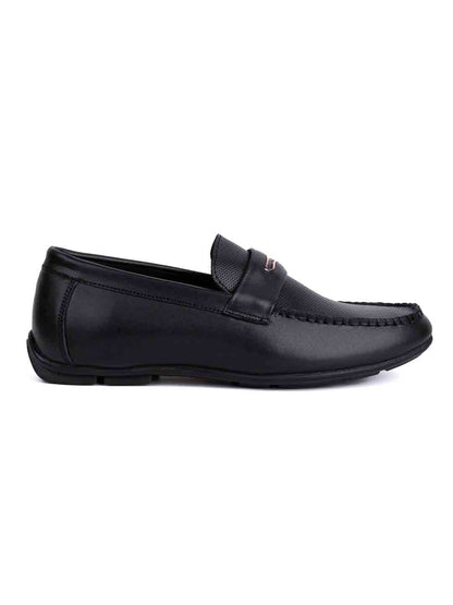 Footwear, Men Footwear, Black Driving Shoes