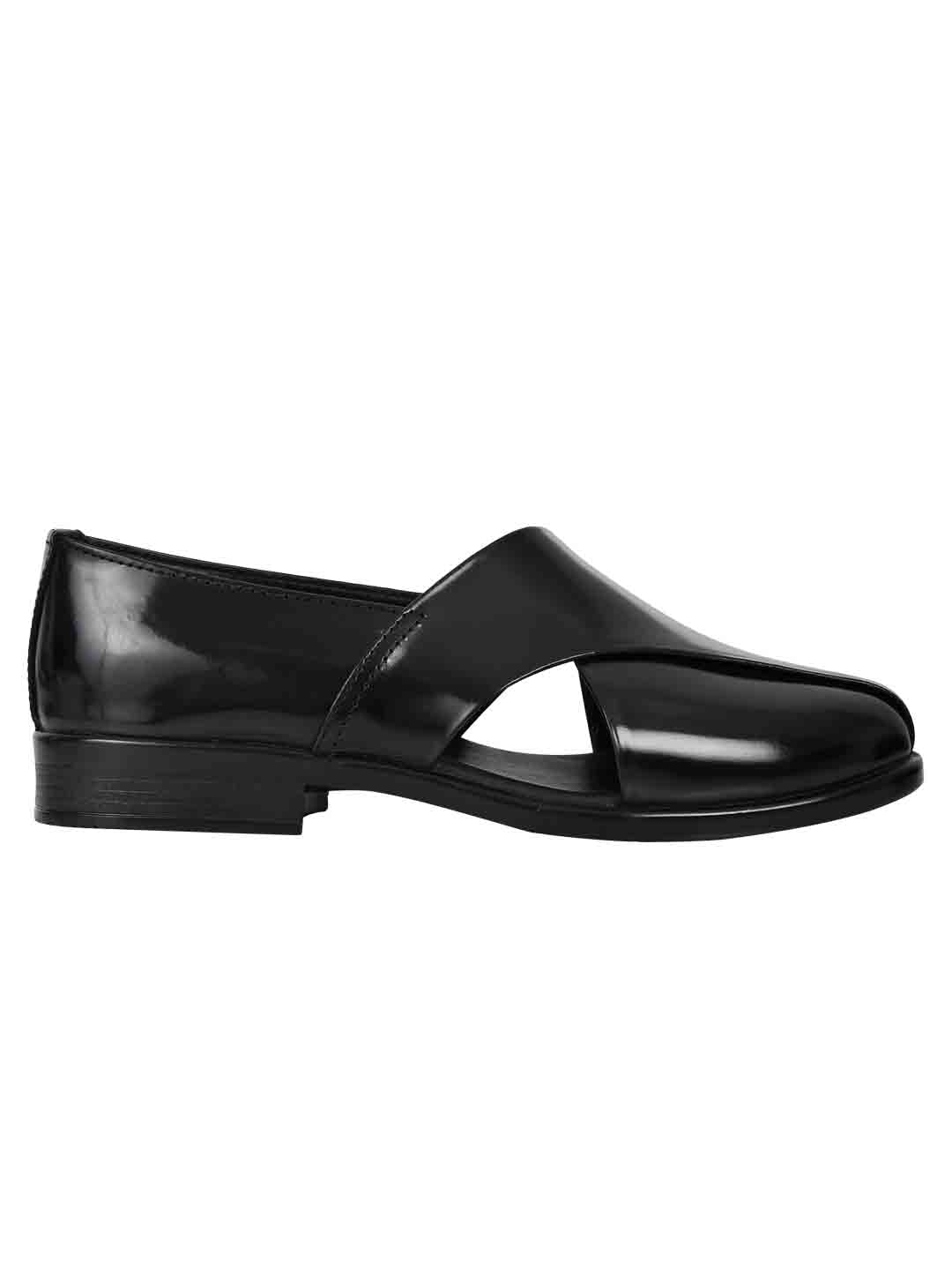 Footwear, Men Footwear, Black Sandals