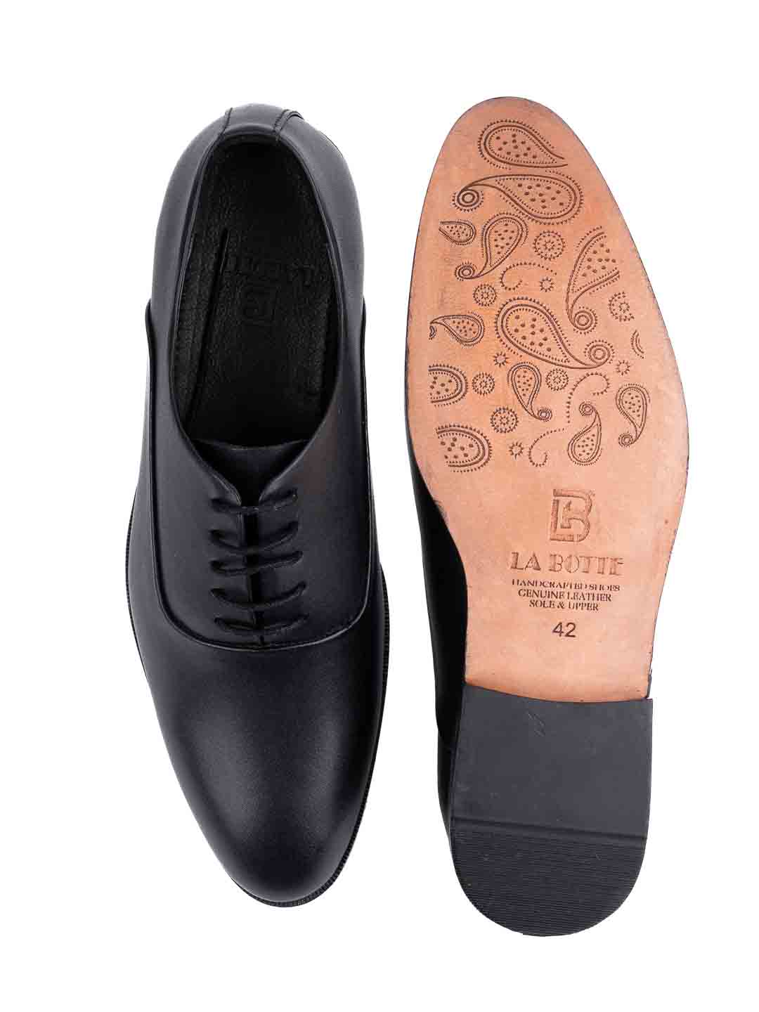 Footwear, Men Footwear, Black Oxford Formal Shoes