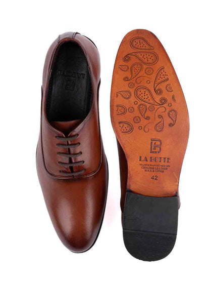 Footwear, Men Footwear, Brown Oxford Formal Shoes