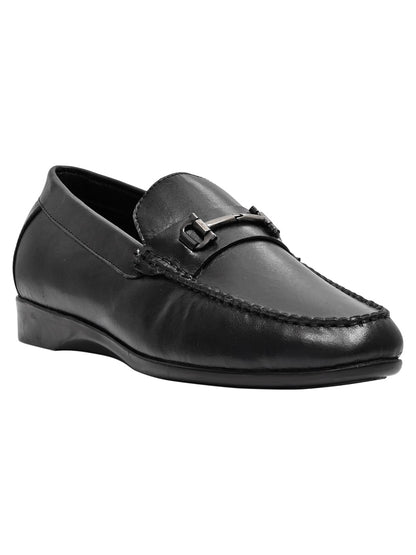 Men Footwear, Black Loafers