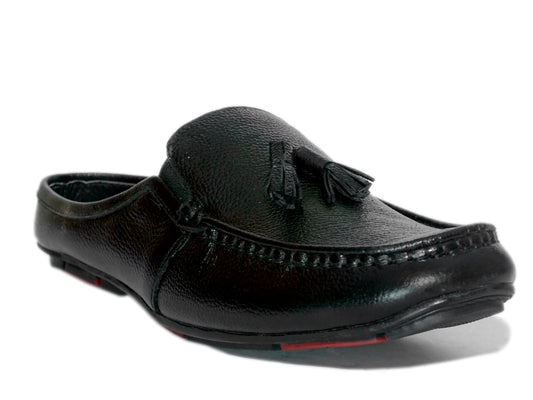 Men Footwear, Black Mules