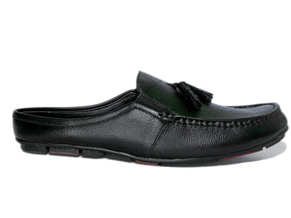 Men Footwear, Black Mules