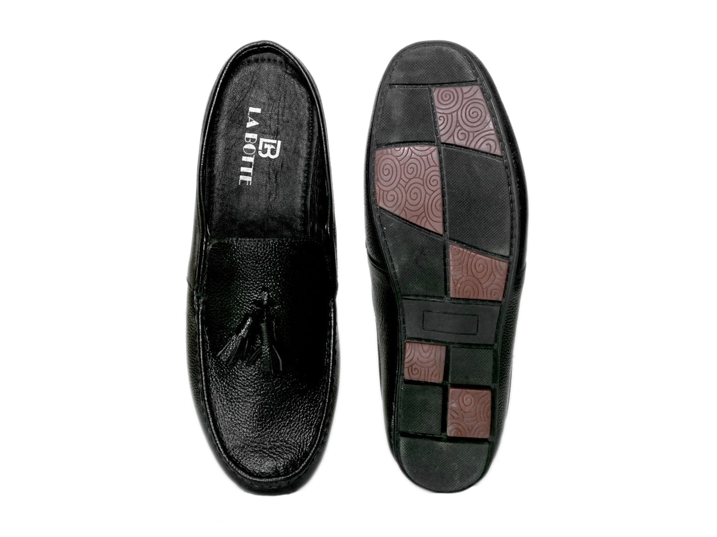 Men Footwear, Black Mules