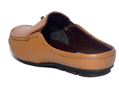 Men Footwear, Tan Mules