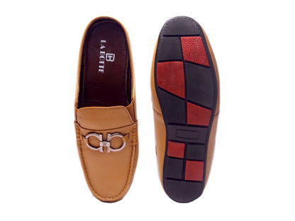 Men Footwear, Tan Mules