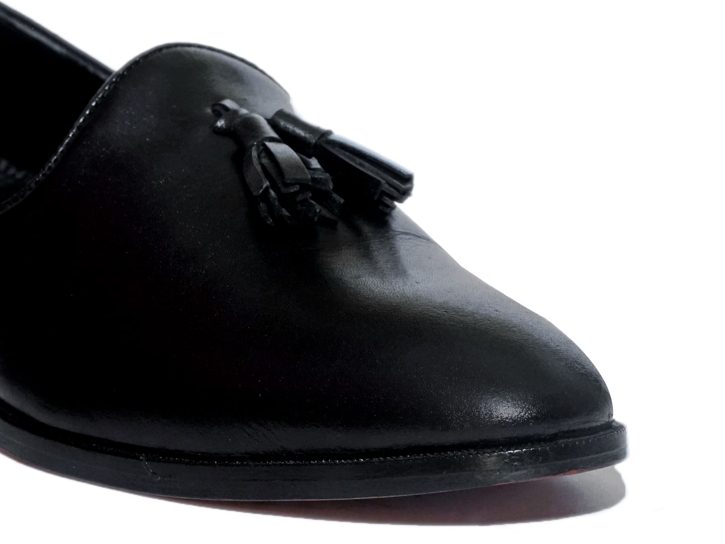 Men Footwear, Black Loafers