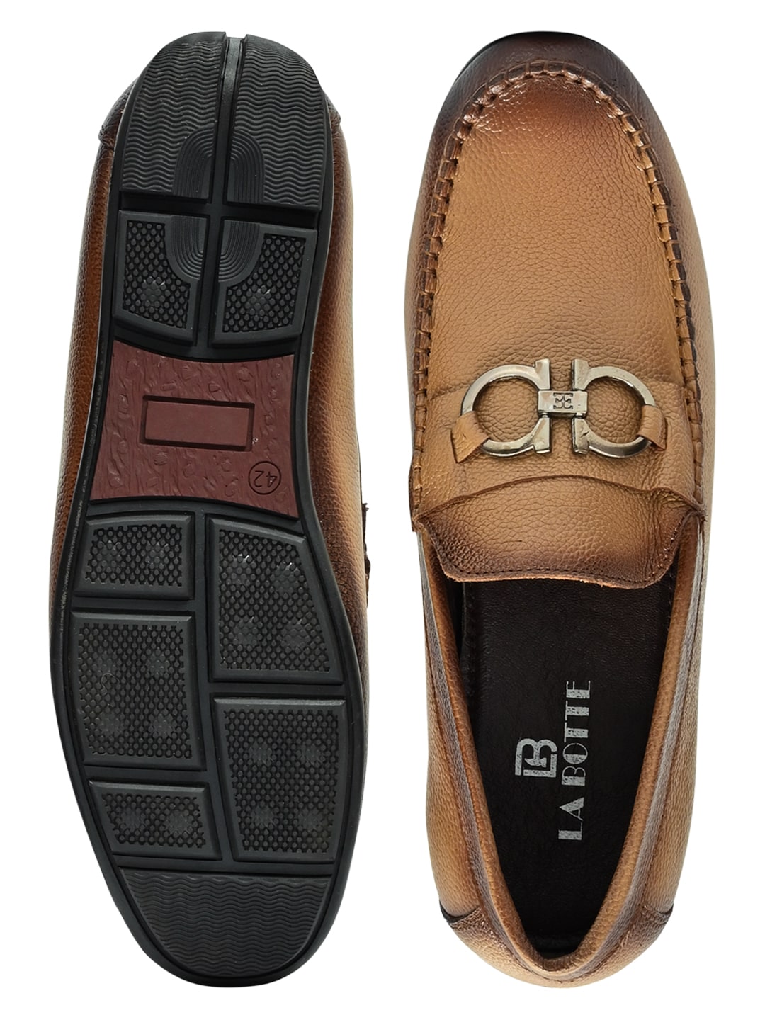 Men Footwear, Camel Loafers