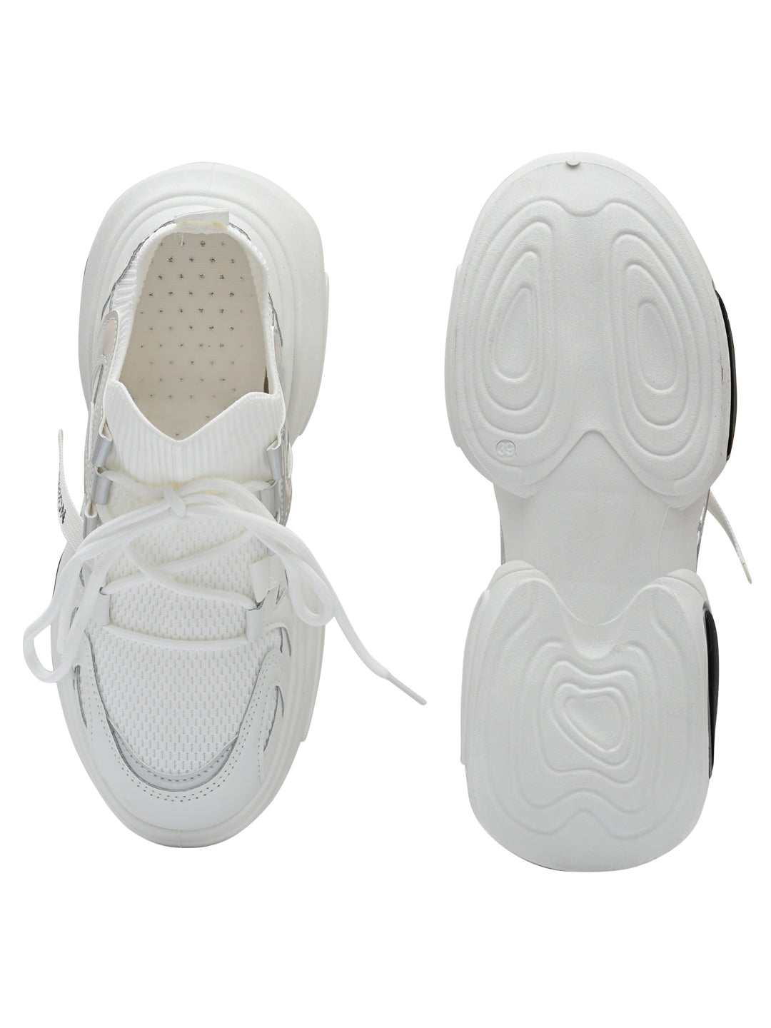 Footwear, Women Footwear, White Sneakers