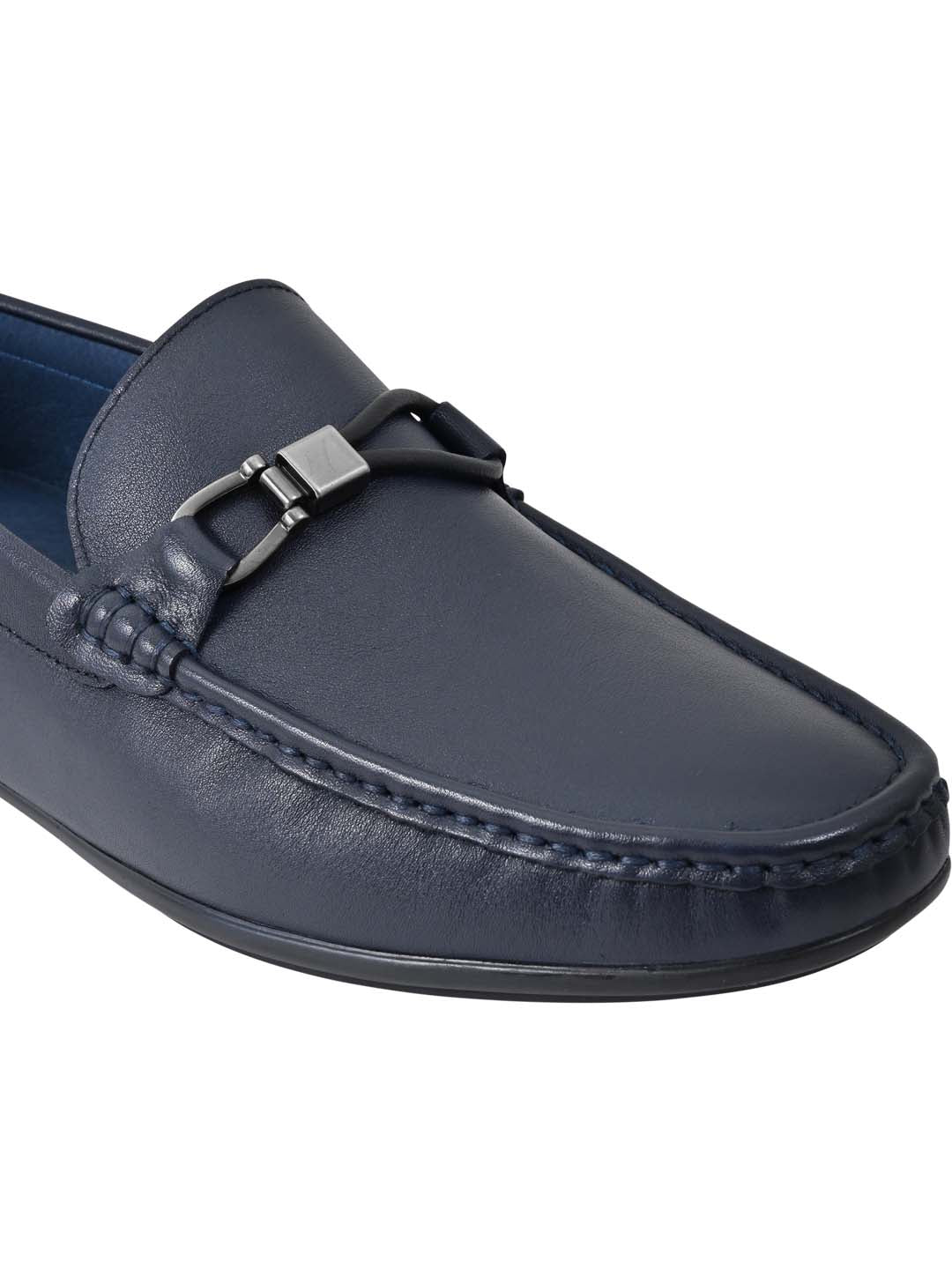 Men Footwear, Navy Blue Loafers, Footwear