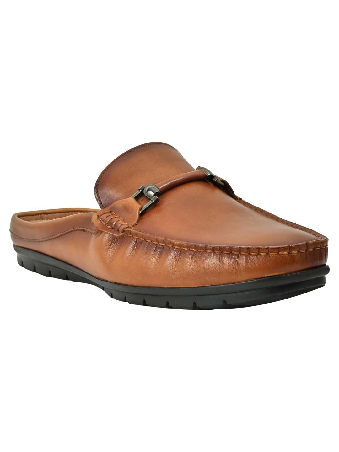 Men Footwear, Tan Mules, Footwear