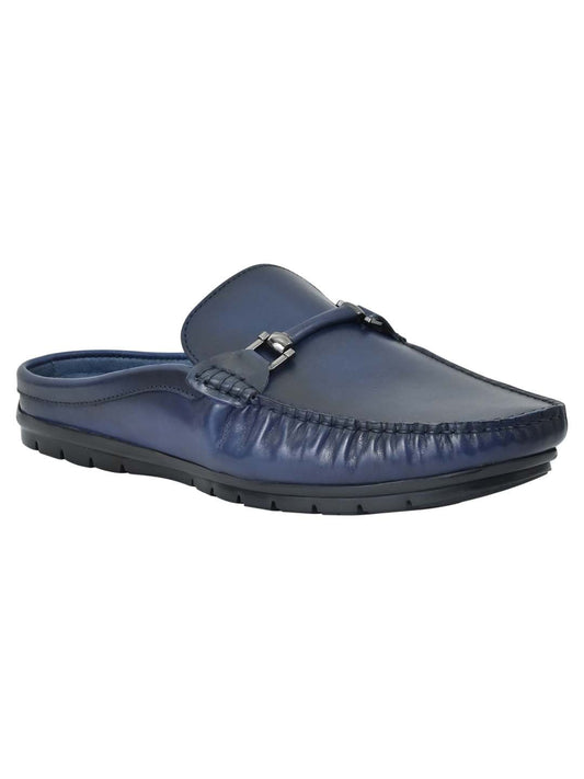 Men Footwear, Blue Mules, Footwear