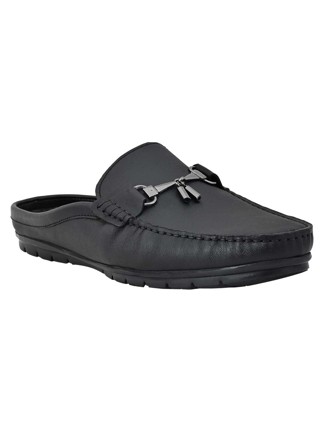 Men Footwear, Black Mules, Footwear