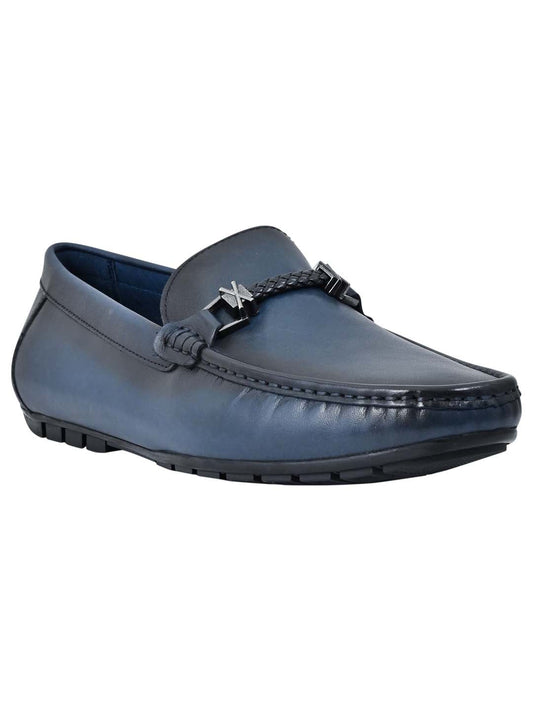 Men Footwear, Blue Loafers, Footwear