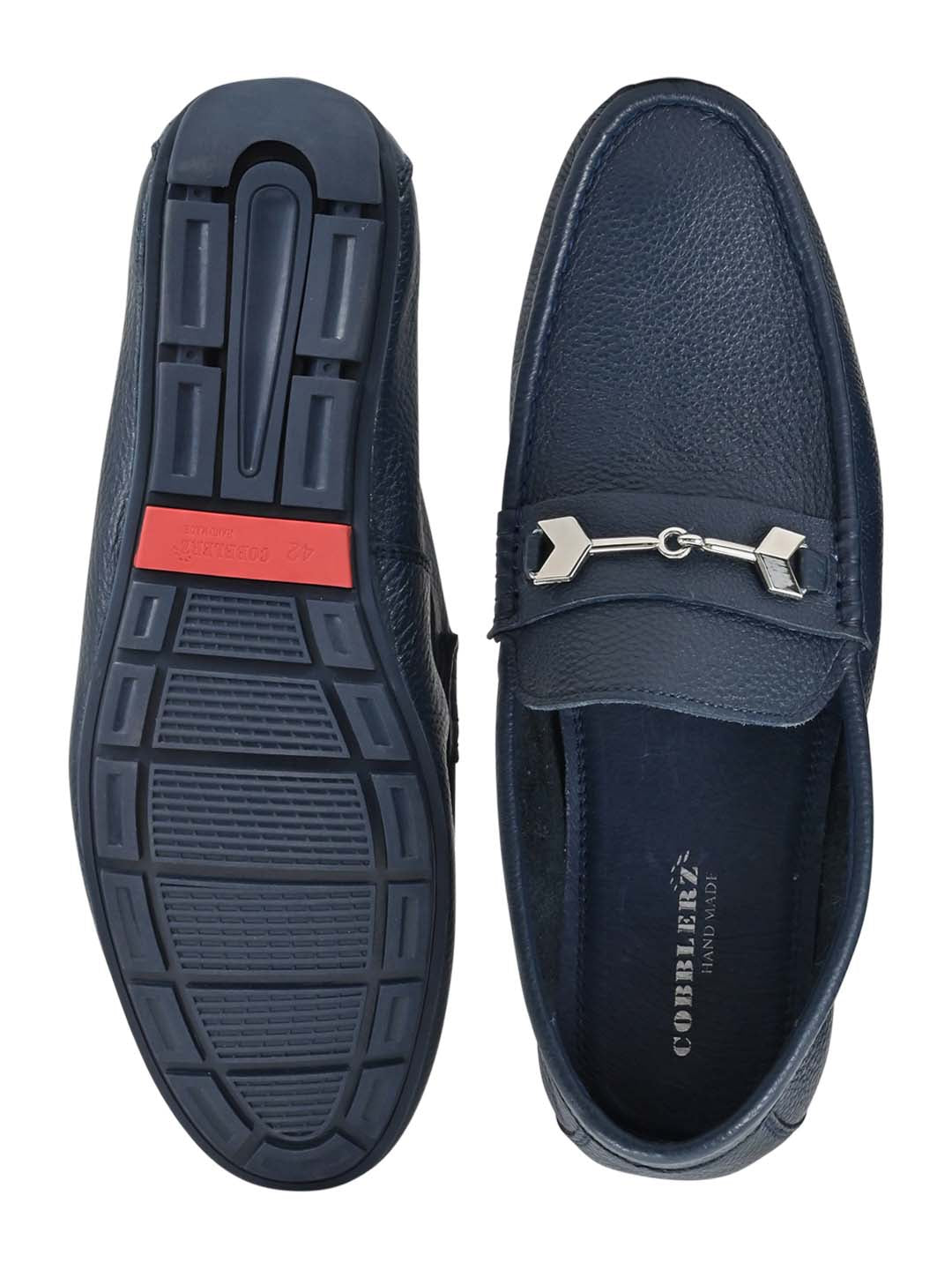 Men Footwear, Navy Blue Loafers, Footwear