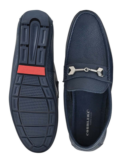 Men Footwear, Navy Blue Loafers, Footwear