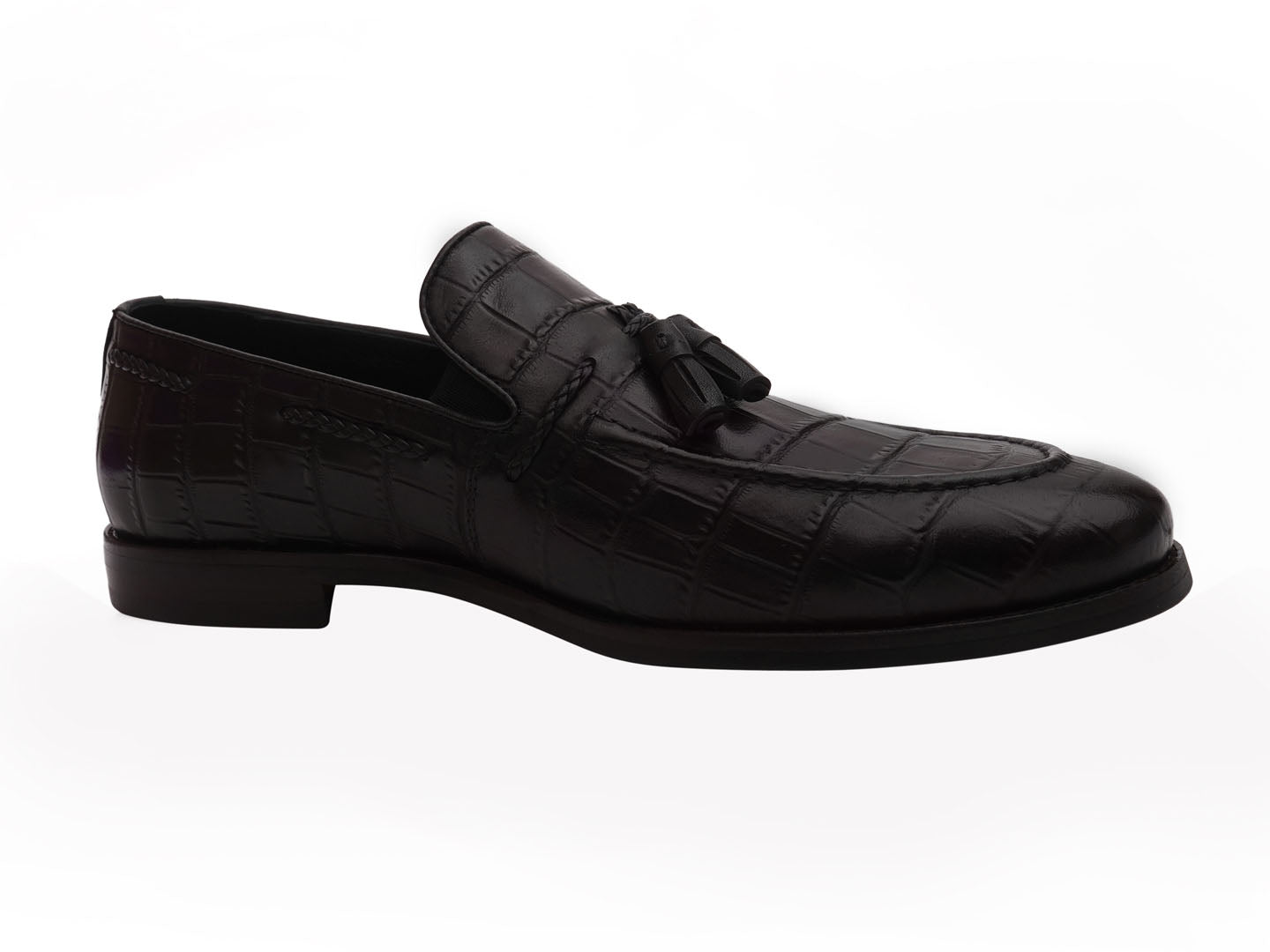 Footwear, Men Footwear, Black Loafers