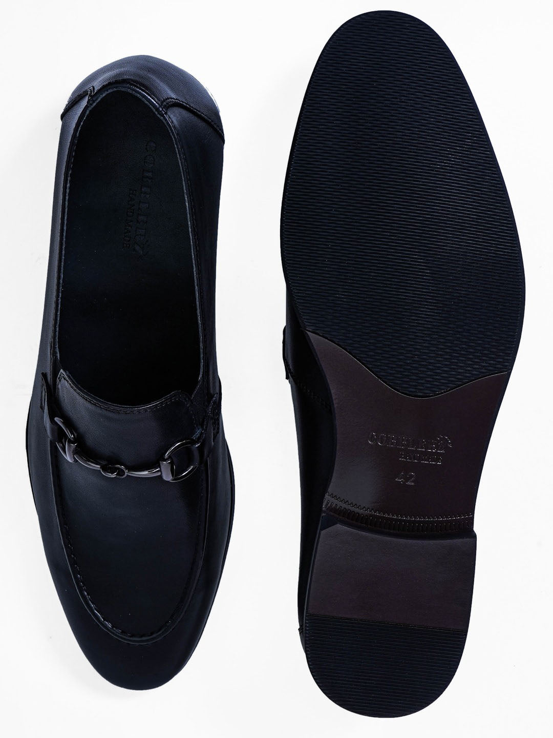 Footwear, Men Footwear, Black Formal Loafers