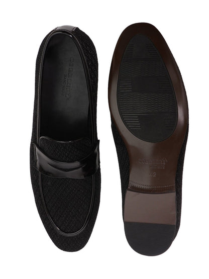 Footwear, Men Footwear, Black Loafers