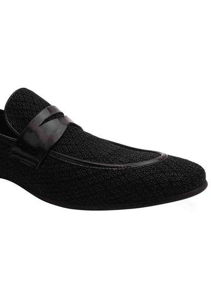 Footwear, Men Footwear, Black Loafers