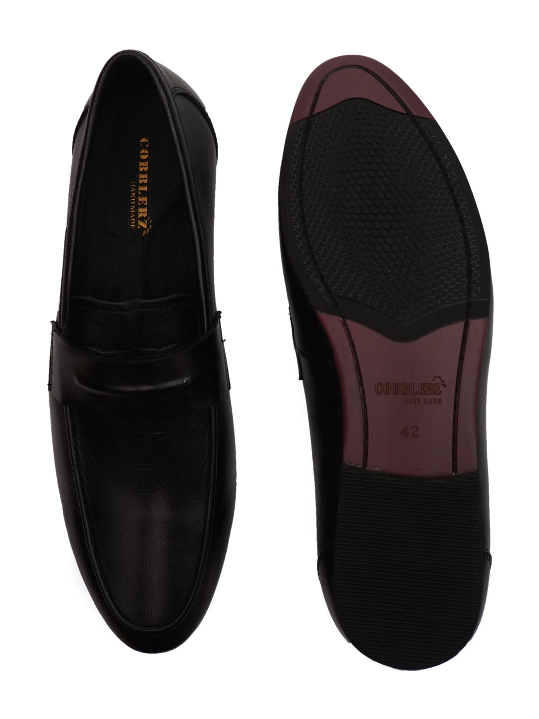 Footwear, Men Footwear, Black Formal Loafers