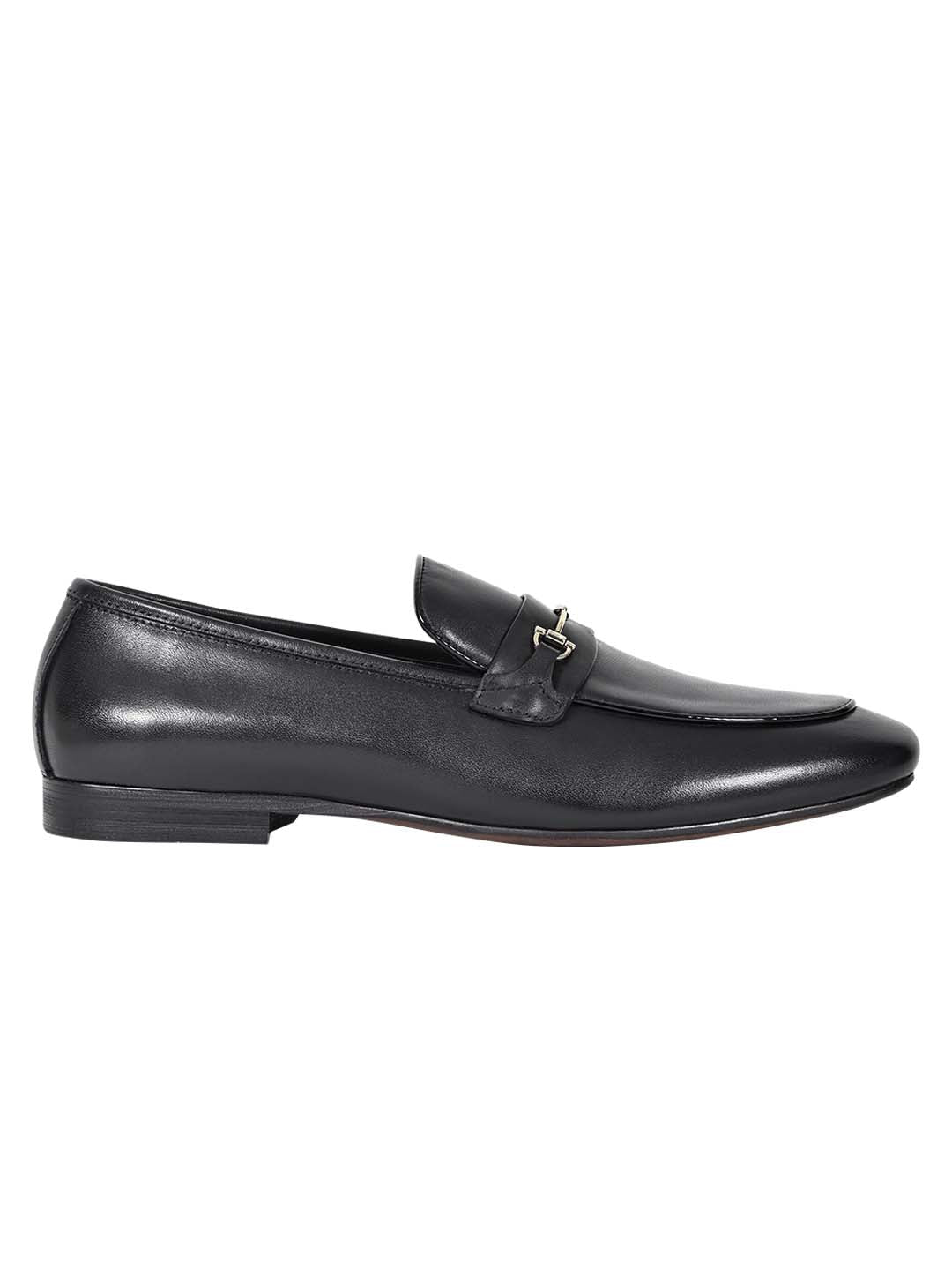 Footwear, Men Footwear, Black Formal Loafers